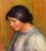 Ренуар Портрет девушки 1912г